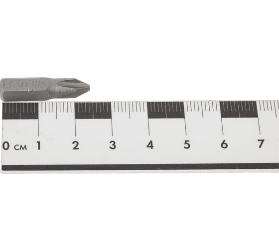 Бита крестовая (РН2x25 мм; CrV; хвостовик 1/4") CNIC 55158