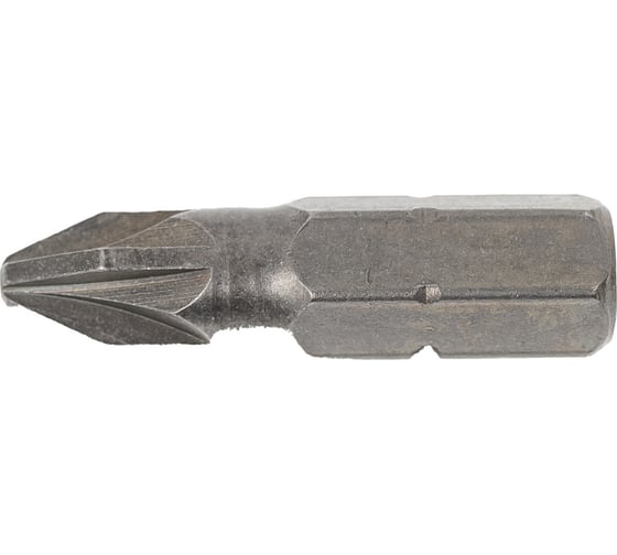 Бита крестовая (10 шт; РZ2x25 мм; S2; хвостовик 1/4") CNIC 56760