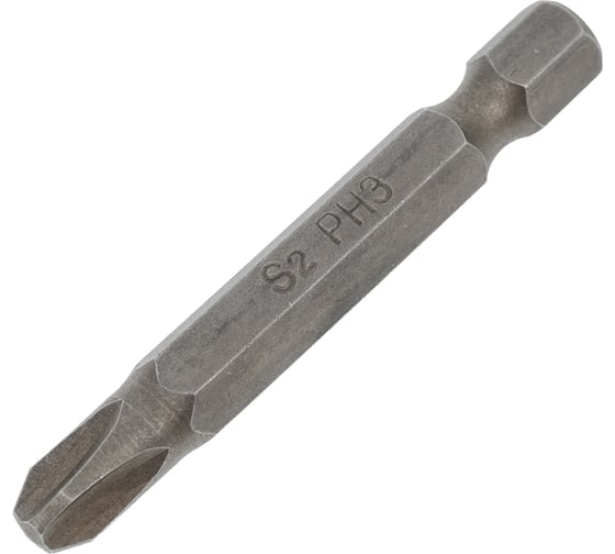 Бита крестовая (10 шт; РН3x50 мм; S2; Е1/4") CNIC 56698