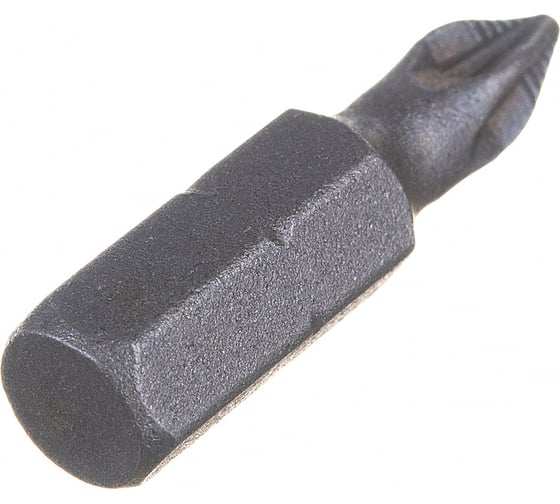 Бита крестовая с насечкой (РZ1x25 мм; S2; хвостовик 1/4") CNIC 68433