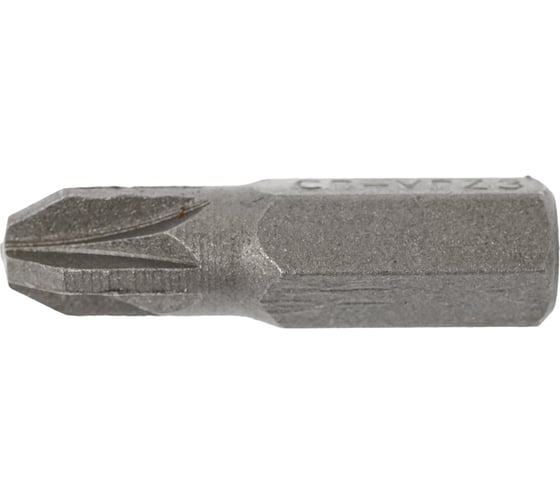 Бита крестовая (РZ3x25 мм; CrV; хвостовик 1/4") CNIC 55151 1