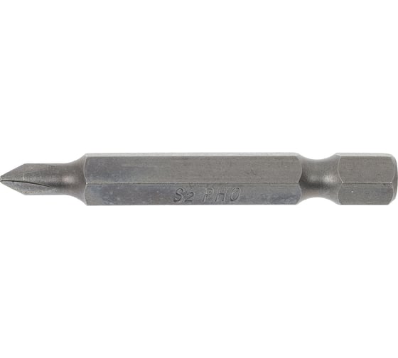 Бита крестовая (10 шт; РН0x50 мм; S2; Е1/4") CNIC 56688 1