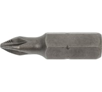 Бита крестовая с насечкой (РН1x25 мм; S2; хвостовик 1/4") CNIC 68499