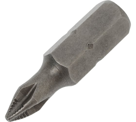 Бита крестовая с насечкой (РН1x25 мм; S2; хвостовик 1/4") CNIC 68499