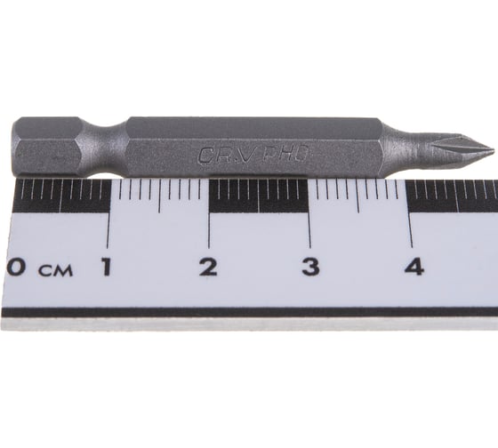 Бита крестовая (РН0x50 мм; CrV; Е1/4") CNIC 55155