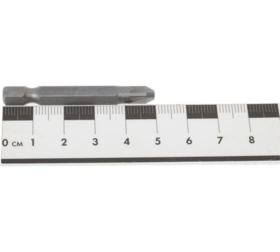 Бита крестовая (10 шт; РZ3x50 мм; S2; Е1/4") CNIC 56786