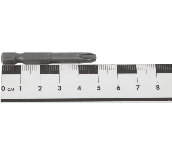 Бита крестовая (10 шт; РН3x50 мм; CrV; Е1/4") CNIC 56721