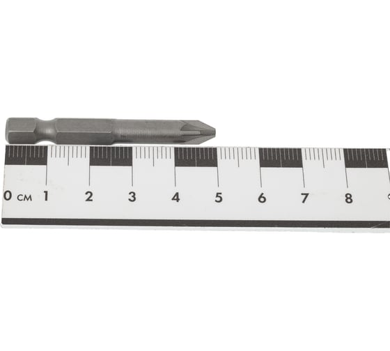 Бита крестовая (10 шт; РZ2x50 мм; CrV; Е1/4") CNIC 56807