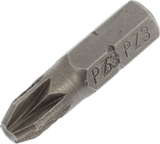 Бита крестовая (10 шт; РZ3x25 мм; S2; хвостовик 1/4") CNIC 56761