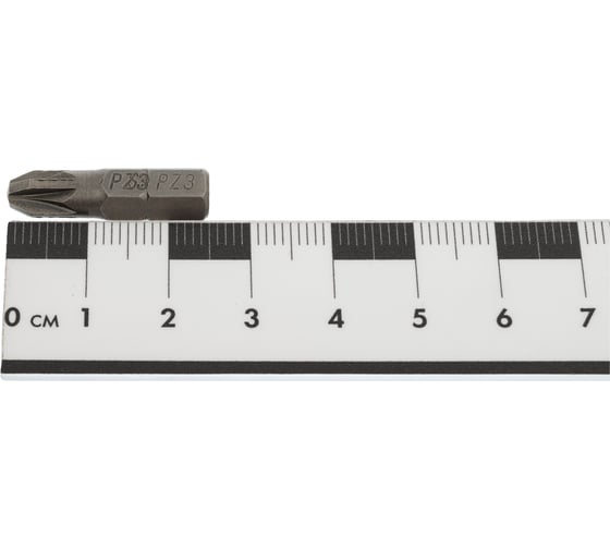 Бита крестовая (10 шт; РZ3x25 мм; S2; хвостовик 1/4") CNIC 56761