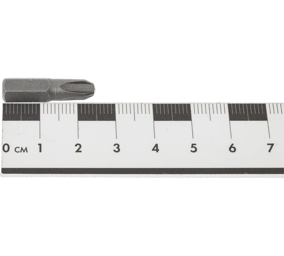 Бита крестовая (10 шт; РН3x25 мм; CrV; хвостовик 1/4") CNIC 56670