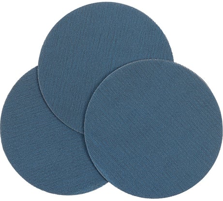 Круг шлифовальный сетка GrandFlex BLUE-NET CERAMIC, P150, 225мм, 10шт, (керамика точной формы), DLT 3459