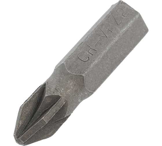 Бита крестовая (РZ2x25 мм; CrV; хвостовик 1/4") CNIC 55149