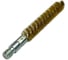 Щетка ерш Lessmann Д20мм, латунь 0,20мм, W1/2 50272024 2