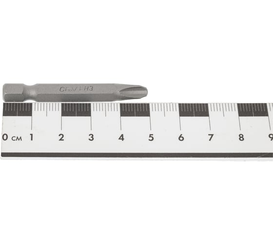 Бита крестовая (48 шт; РН3x50 мм; CrV; Е1/4") CNIC 55137