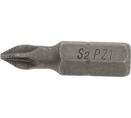 Бита крестовая с насечкой (10 шт; РZ1x25 мм; S2; хвостовик 1/4") CNIC 56814 1