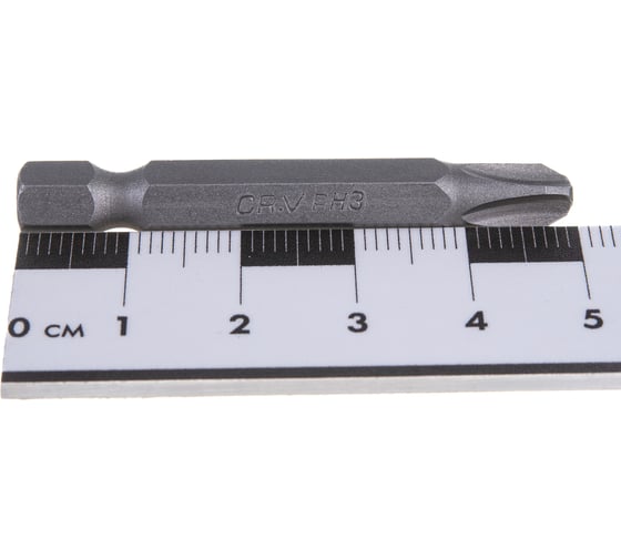 Бита крестовая (РН3x50 мм; CrV; Е1/4") CNIC 55161