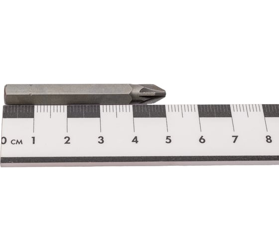 Бита крестовая (10 шт; РZ2x50 мм; CrV; С1/4") CNIC 56775