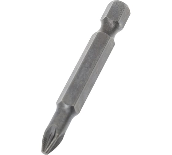 Бита крестовая с насечкой (10 шт; РZ2x50 мм; S2; Е1/4") CNIC 56818