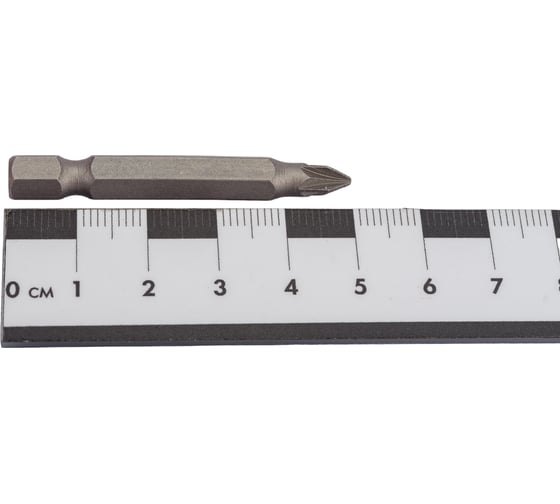 Бита крестовая (РZ1x50 мм; CrV; Е1/4") CNIC 55148