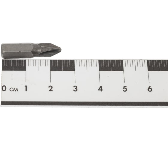 Бита крестовая (10 шт; РН2x25 мм; S2; хвостовик 1/4") CNIC 56672