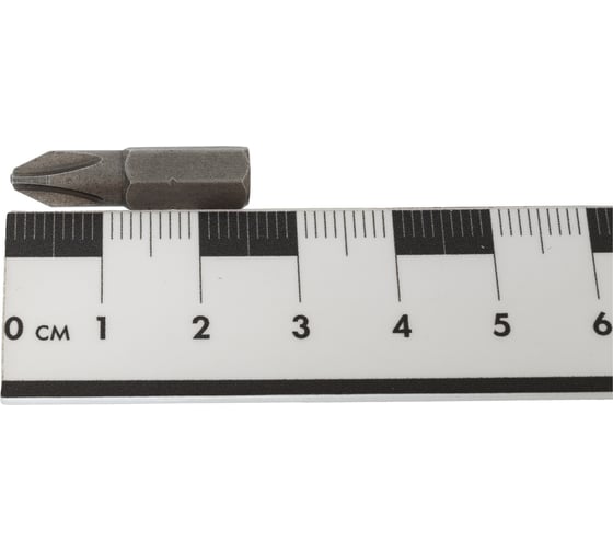 Бита крестовая (РН2x25 мм; CrV; хвостовик 1/4") CNIC 68516