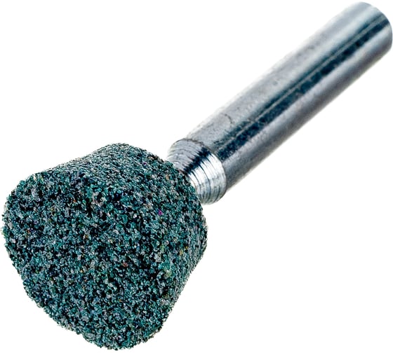 Головка абразивная с хвостовиком DW(ГУ) 16x8х6 мм, 63С, F60(25Н), O(СТ1) CNIC 50700