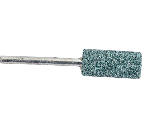 Головка абразивная с хвостовиком AW(ГЦ) 10x20x3 мм, 63C, F60(25Н), O(СТ1) CNIC 50592