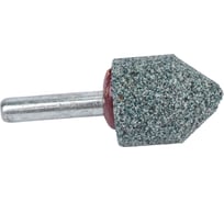 Головка абразивная с хвостовиком EW(ГК) 20x25x6 мм, 63С, F60(25Н), O(СТ1) CNIC 50737