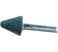 Головка абразивная с хвостовиком KW(ГКЗ) 16x16x6 мм, 63С, F60(25Н), O(СТ1) CNIC 50726