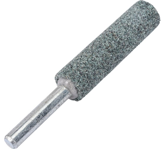Головка абразивная с хвостовиком AW(ГЦ) 13x50x6 мм, 63C, F60(25Н), O(СТ1) CNIC 50603
