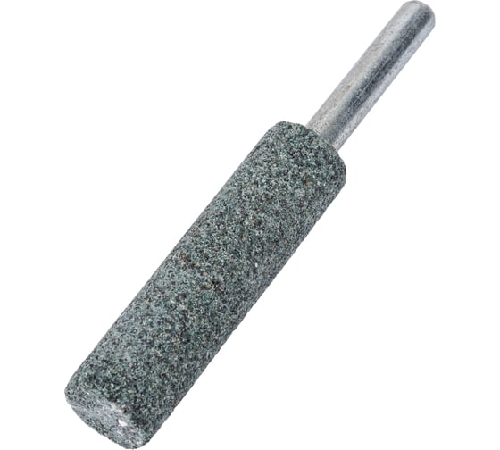 Головка абразивная с хвостовиком AW(ГЦ) 13x50x6 мм, 63C, F60(25Н), O(СТ1) CNIC 50603