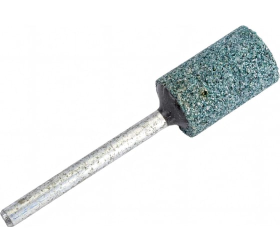 Головка абразивная с хвостовиком AW(ГЦ) 10x16x3 мм, 63C, F60(25Н), O(СТ1) CNIC 50591