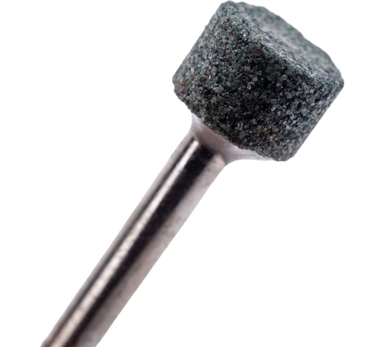 Головка абразивная с хвостовиком AW(ГЦ) 8x6х3 мм, 63C, F60(25Н), O(СТ1) CNIC 50583