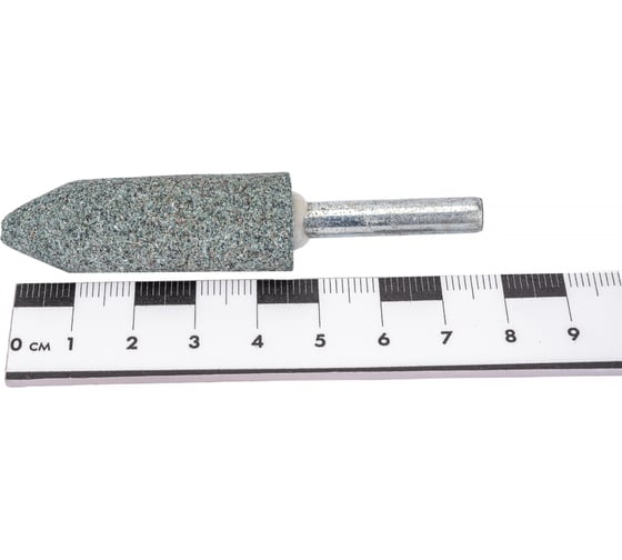 Головка абразивная с хвостовиком EW(ГК) 16x50x6 мм, 63С, F60(25Н), O(СТ1) CNIC 50736