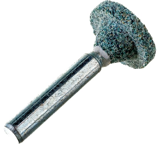 Головка абразивная с хвостовиком AW(ГЦ) 20x3х6 мм, 63C, F60(25Н), O(СТ1) CNIC 50612