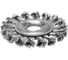 Щетка дисковая, жгутовая BLUESHARK для УШМ № 1078 D125 мм RPM 12500 ST 0,5 51078 1