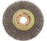 Щетка дисковая с гофр. нерж. проволокой для УШМ BLUESHARK № 1499 D125 мм d=22,2 RPM 12500 SS (нерж) 0,3 51499 2