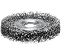 Щетка дисковая гофрированная BLUESHARK для УШМ № 1074 D125 мм d=22,2 RPM 12000 по стали 51074