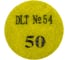 Круг алмазный гибкий шлифовальный для гравёра DLT №54, d-50мм, зерн.50 АГШК 4393 3