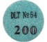 Круг алмазный гибкий шлифовальный для гравёра DLT №54, d-50мм, зерн.200 АГШК 4395 3