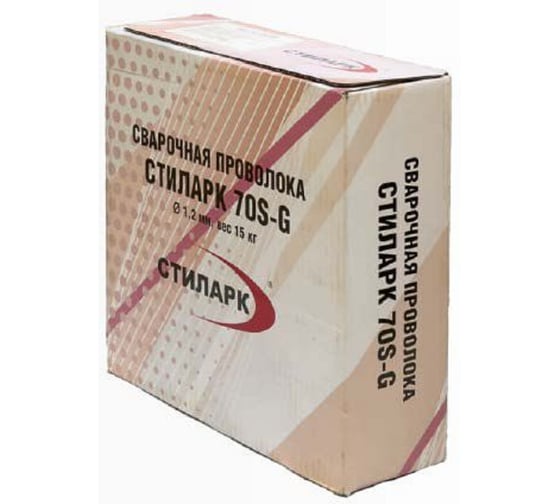 Проволока сплошного сечения Стиларк 70S-G диаметр 1.2 мм (катушка BS-300, 15 кг) 70S-G 1.2