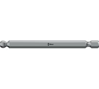 842/4 Z Hex бита с внешним шестигранником, с шаром WERA 1/4" E6.3, 4 x 89 мм WE-059681