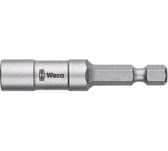 Битодержатель универсальный WERA 890/4/1 с пружинным стопорным кольцом, 1/4 E6.3, 57 мм WE-052575