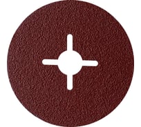 Диск фибровый БАЗ KF10 P40 125х22 со шлицами 5 шт 00-01007593