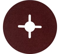 Диск фибровый БАЗ KF10 P80 125х22 со шлицами 5 шт 00-01007595