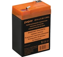 Клеммы ExeGate АКБ HR 6-4.5 6V 4.5Ah F1 282949