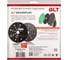 Подложка промежуточная DLT Grandflex для шлифмашин Жираф, 2 шт, d-225мм, толщина 5мм 3652 4