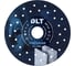 Диск алмазный универс. шлифовально-отрезной DLT №15 VACUUM 125мм, посадочный O22,23мм 4285 1