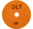 Круг алмазный гибкий шлифовальный DLT №70, d100мм, зерн.200, для сухой шлифовки АГШК 4803 2